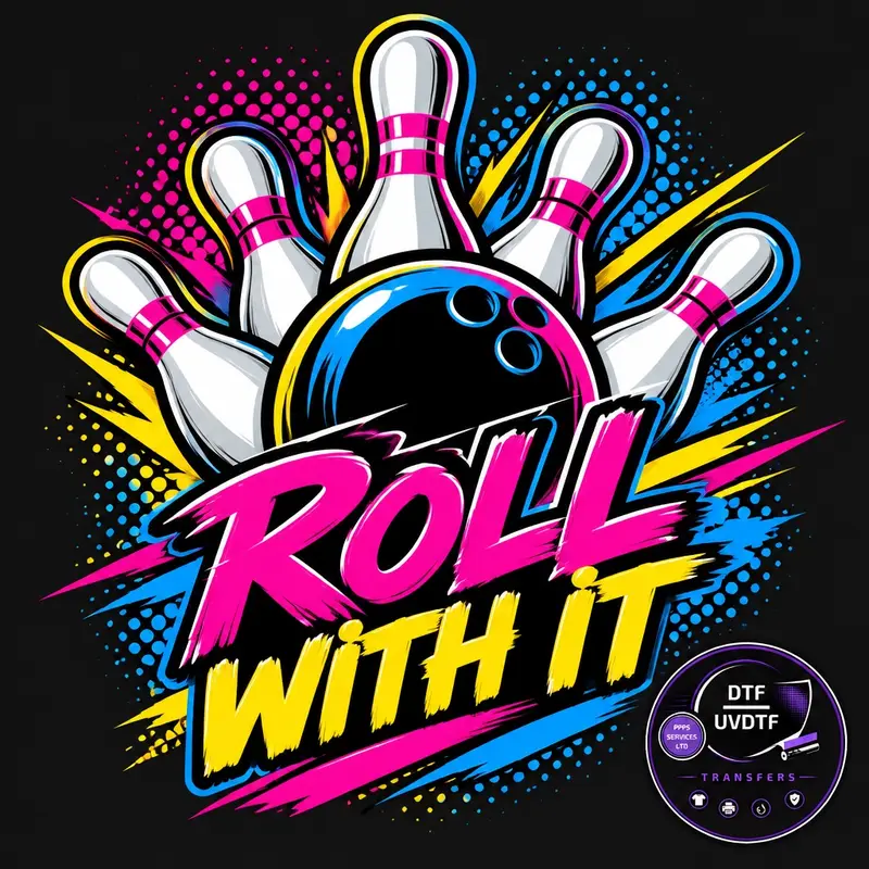 Roll With It bowling transfer